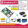 KIT-4D(64)  Raspberry Pi 5 (4GB RAM) - Complete SET (MicroSD 64GB)